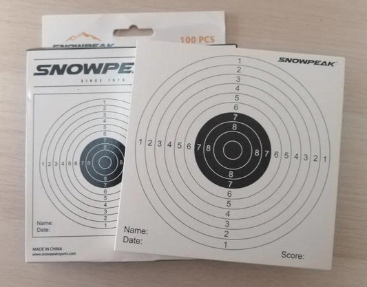 SNOWPEAK #1404 TAGBOARD TARGETS, 140X140MM - 100's - NeonSales {{ shop.shopifyCountryName }}