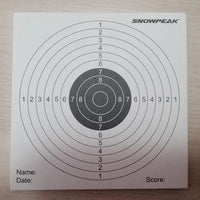 SNOWPEAK #1404 TAGBOARD TARGETS, 140X140MM - 100's - NeonSales {{ shop.shopifyCountryName }}