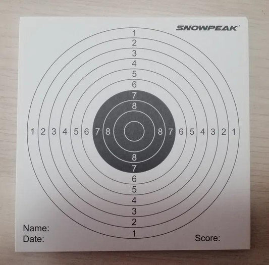 SNOWPEAK #1404 TAGBOARD TARGETS, 140X140MM - 100's - NeonSales {{ shop.shopifyCountryName }}