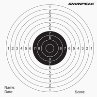 SNOWPEAK #1404 TAGBOARD TARGETS, 140X140MM - 100's - NeonSales {{ shop.shopifyCountryName }}