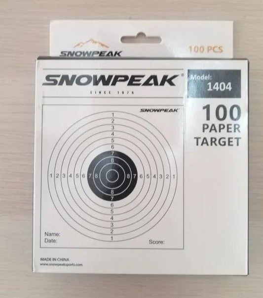 SNOWPEAK #1404 TAGBOARD TARGETS, 140X140MM - 100's - NeonSales {{ shop.shopifyCountryName }}