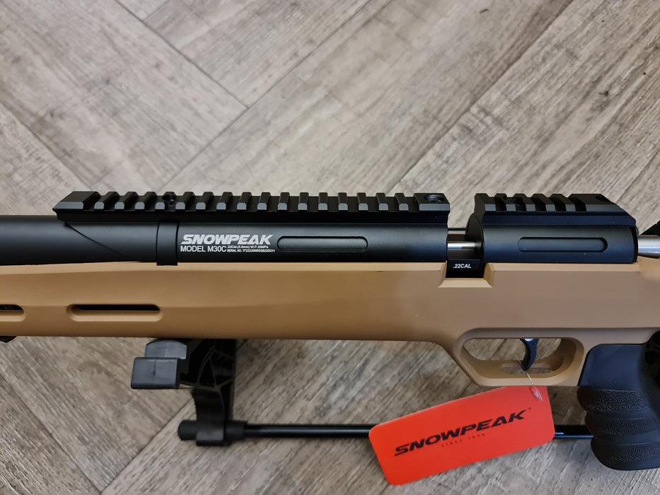 SNOWPEAK M30C PCP RIFLE .22 CAL - COYOTE TAN - NeonSales {{ shop.shopifyCountryName }}