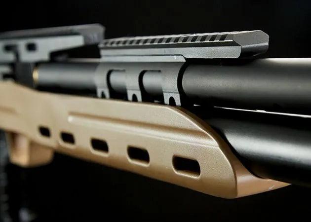 SNOWPEAK M50 SEMIAUTO PCP RIFLE, .22 CAL - FDE - NeonSales {{ shop.shopifyCountryName }}