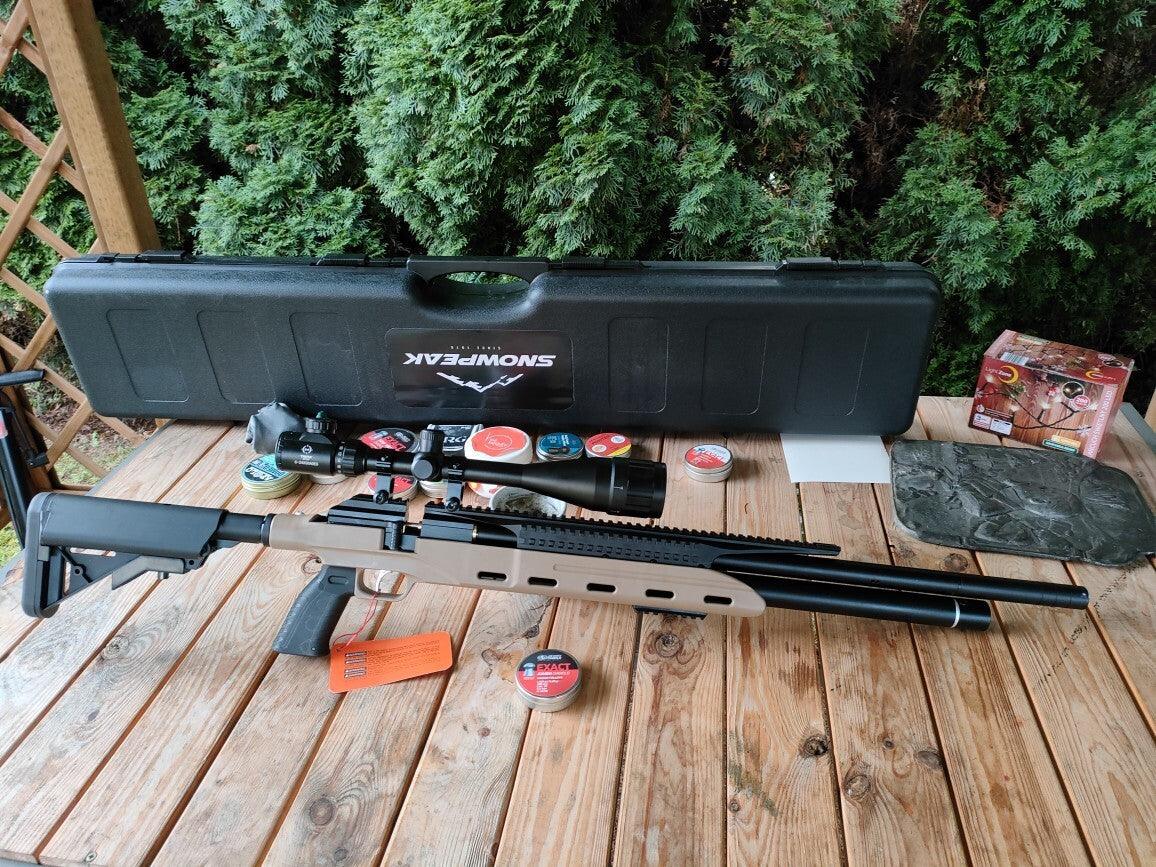 SNOWPEAK M50 SEMIAUTO PCP RIFLE, .22 CAL - FDE - NeonSales {{ shop.shopifyCountryName }}