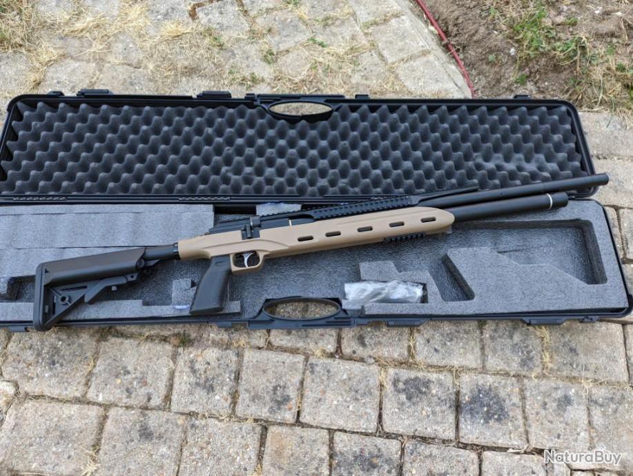 SNOWPEAK M50 SEMIAUTO PCP RIFLE, .22 CAL - FDE - NeonSales {{ shop.shopifyCountryName }}