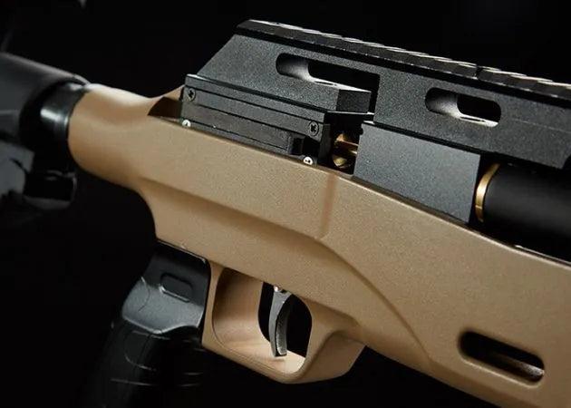 SNOWPEAK M50 SEMIAUTO PCP RIFLE, .22 CAL - FDE - NeonSales {{ shop.shopifyCountryName }}