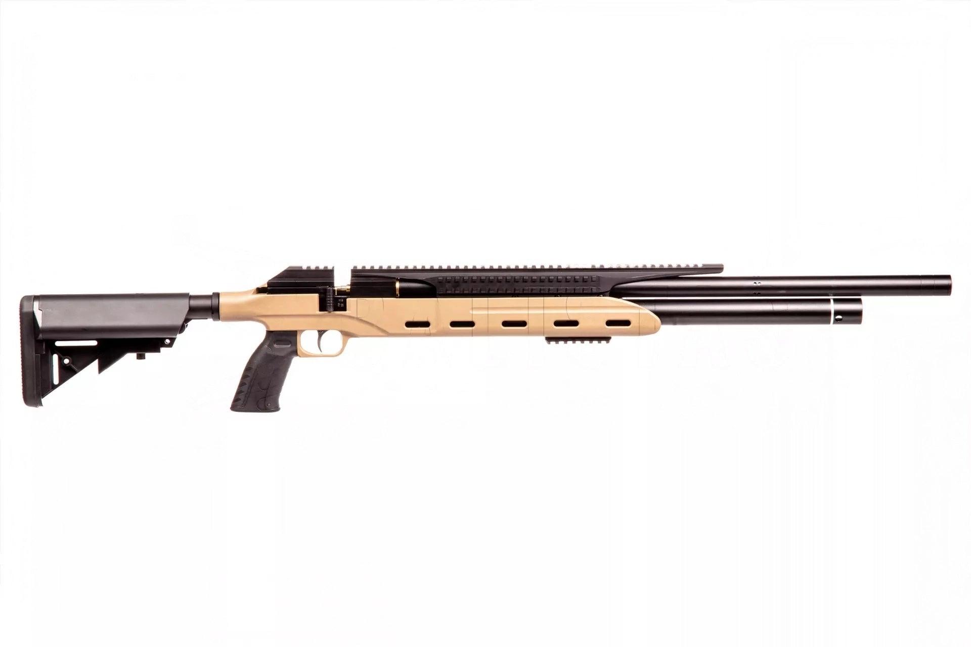 SNOWPEAK M50 SEMIAUTO PCP RIFLE, .22 CAL - FDE - NeonSales {{ shop.shopifyCountryName }}