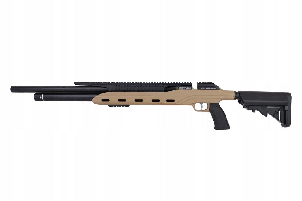 SNOWPEAK M50 SEMIAUTO PCP RIFLE, .22 CAL - FDE - NeonSales {{ shop.shopifyCountryName }}