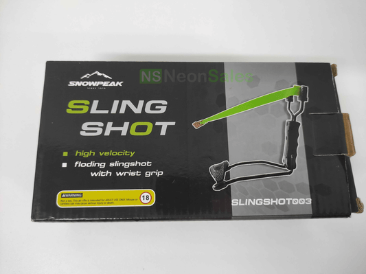 SNOWPEAK SLINGSHOT WITH WRISTGRIP - NeonSales {{ shop.shopifyCountryName }}