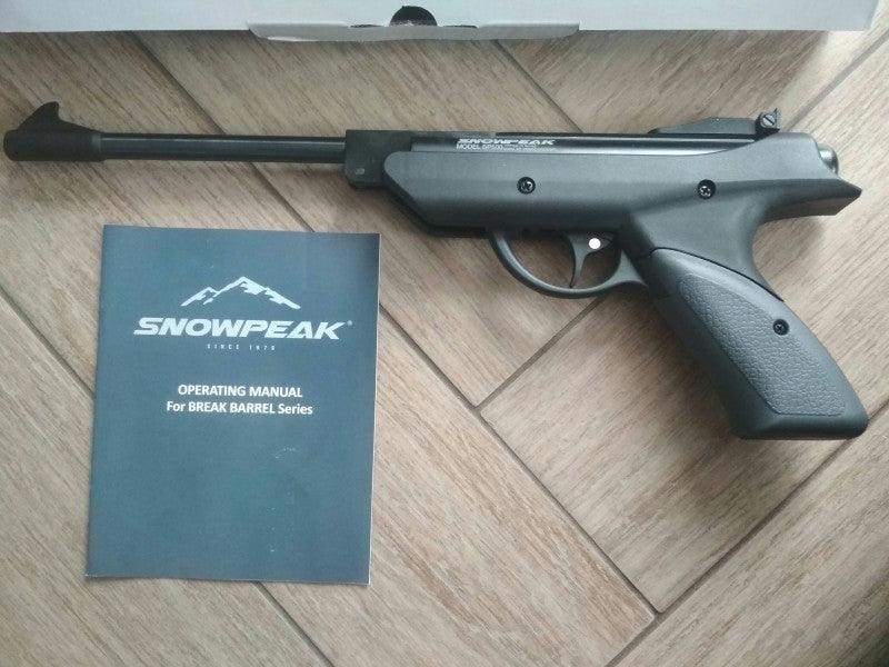 SNOWPEAK SP500 BREAK BARREL PISTOL, .177 CAL - NeonSales {{ shop.shopifyCountryName }}