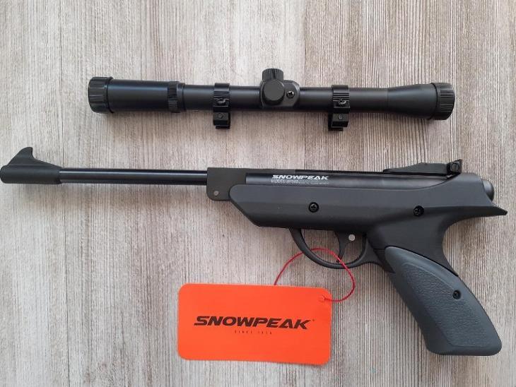SNOWPEAK SP500 BREAK BARREL PISTOL, .177 CAL - NeonSales {{ shop.shopifyCountryName }}