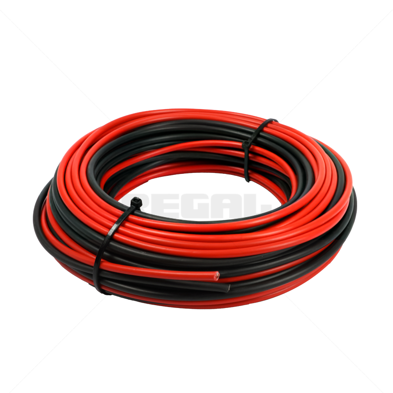 SOLAR CABLE 4MM (BLACK AND RED) ROLL 20M