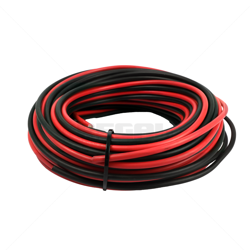 SOLAR CABLE 6MM (BLACK AND RED) ROLL 20M