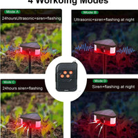 SOLAR-POWERED ULTRASONIC VERMIN REPELLER W/ PIR - NeonSales {{ shop.shopifyCountryName }}