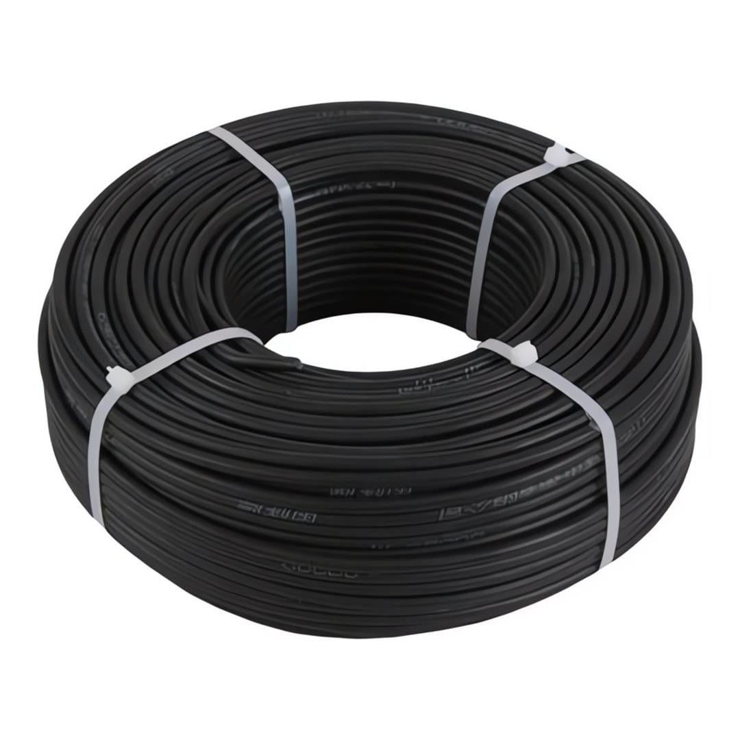 6mm² black solar PV cable 100m roll