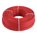Red 6mm² solar cable 100m roll