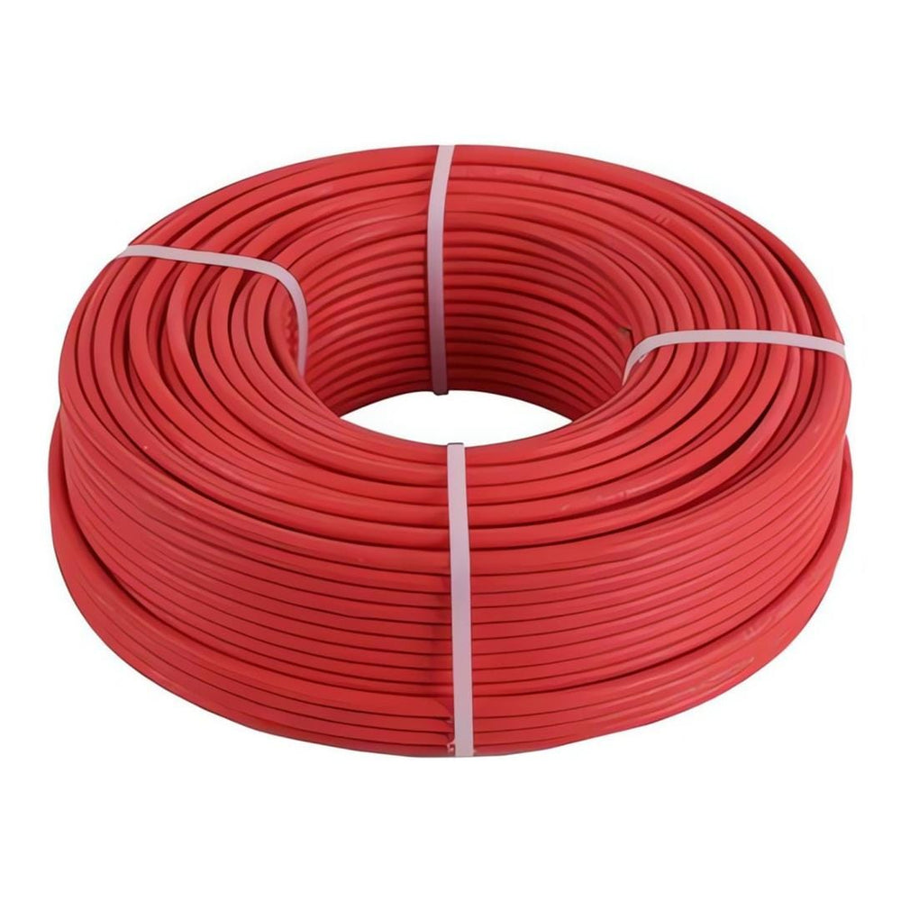 Red 6mm² solar cable 100m roll