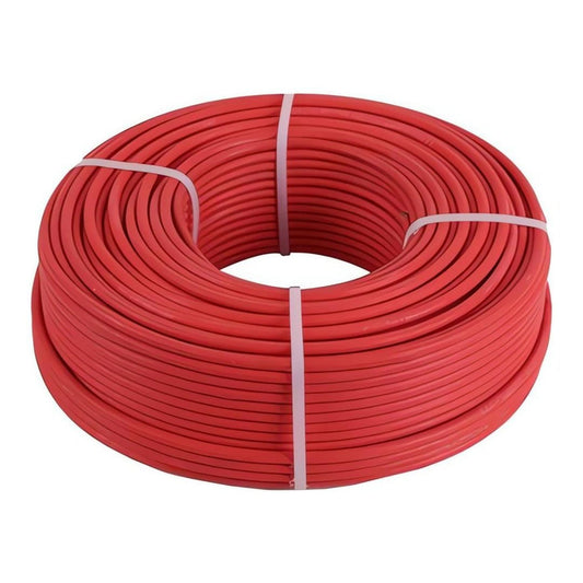 SOLAR CABLE 6MM2 RED ROLL 100M
