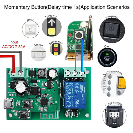 SONOFF EACHEN DIY 1CH WIFI SWITCH - NeonSales {{ shop.shopifyCountryName }}