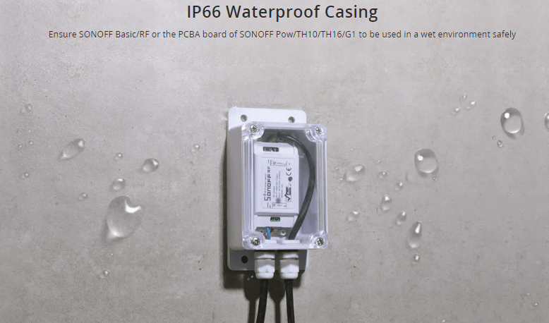 SONOFF IP66 WATERPROOF BOX - NeonSales South Africa