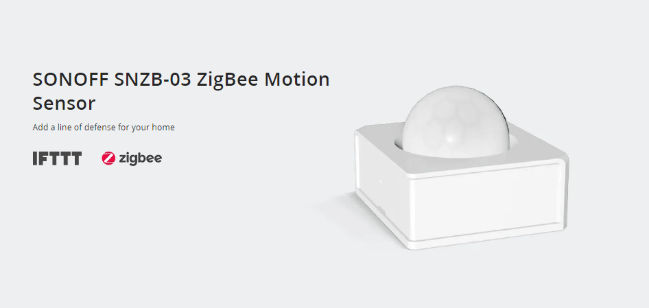 SONOFF MOTION SENSOR ZIGBEE SNZB-03 - NeonSales South Africa