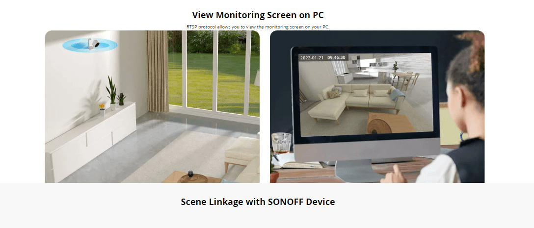 SONOFF S-CAM SMART SECURITY CAMERA WIFI - NeonSales {{ shop.shopifyCountryName }}