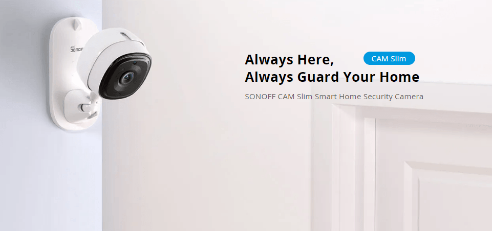 SONOFF S-CAM SMART SECURITY CAMERA WIFI - NeonSales South Africa