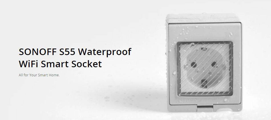 SONOFF WATERPROOF WIFI SOCKET IM190314008 - NeonSales South Africa