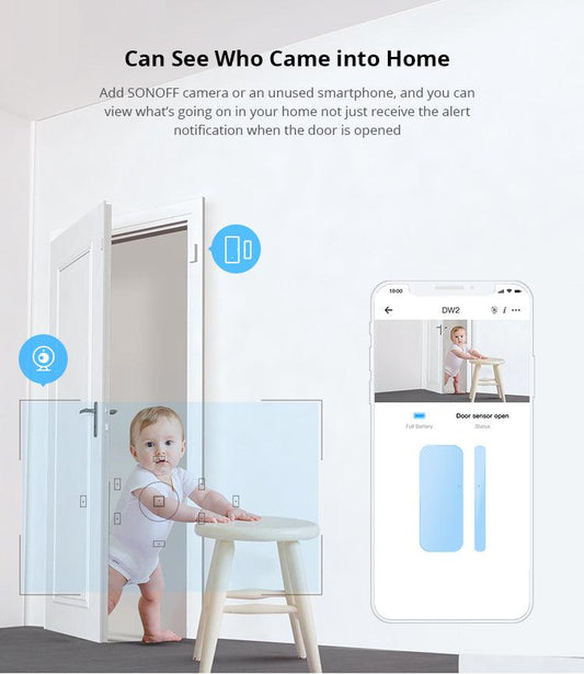 SONOFF WI-FI DOOR/WINDOW SENSOR M0802070002 - NeonSales {{ shop.shopifyCountryName }}
