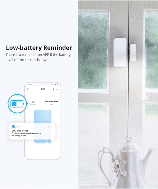 SONOFF WI-FI DOOR/WINDOW SENSOR M0802070002 - NeonSales {{ shop.shopifyCountryName }}