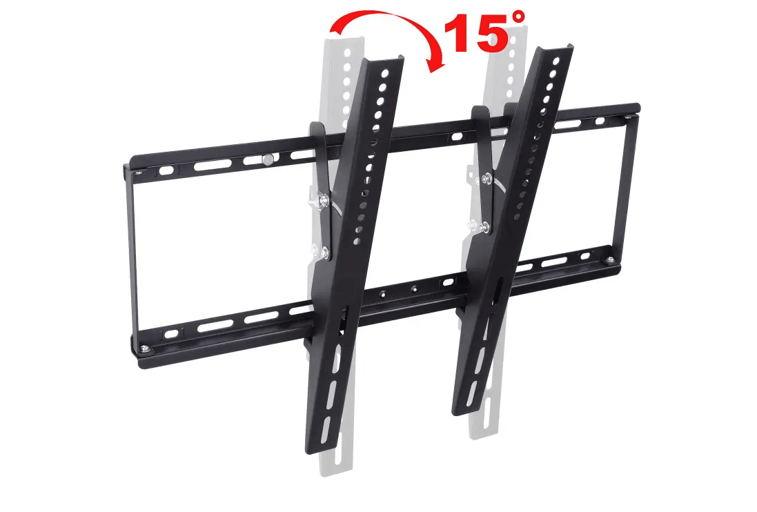 SPACE FIXED TV WALL BRACKET 43-90 - representative bracket profile