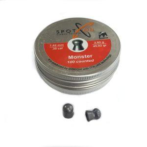 SPOT ON PELLETS MONSTER 7.62MM (45.02 GR) - 100's - NeonSales {{ shop.shopifyCountryName }}
