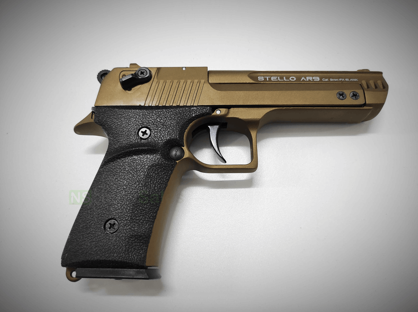 STELLO AR-9 BABY EAGLE BLANK GUN - BRONZE - NeonSales {{ shop.shopifyCountryName }}
