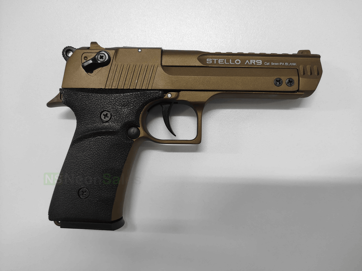 STELLO AR-9 BABY EAGLE BLANK GUN - BRONZE - NeonSales {{ shop.shopifyCountryName }}