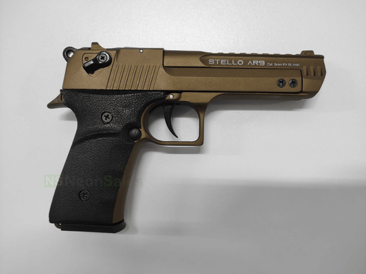 STELLO AR-9 BABY EAGLE BLANK GUN - BRONZE - NeonSales {{ shop.shopifyCountryName }}