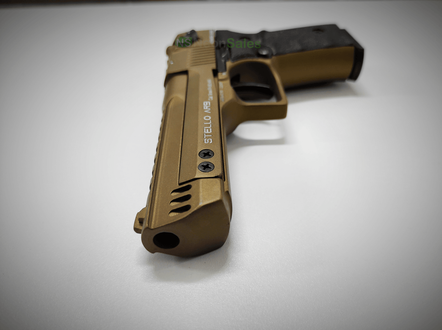 STELLO AR-9 BABY EAGLE BLANK GUN - BRONZE - NeonSales {{ shop.shopifyCountryName }}