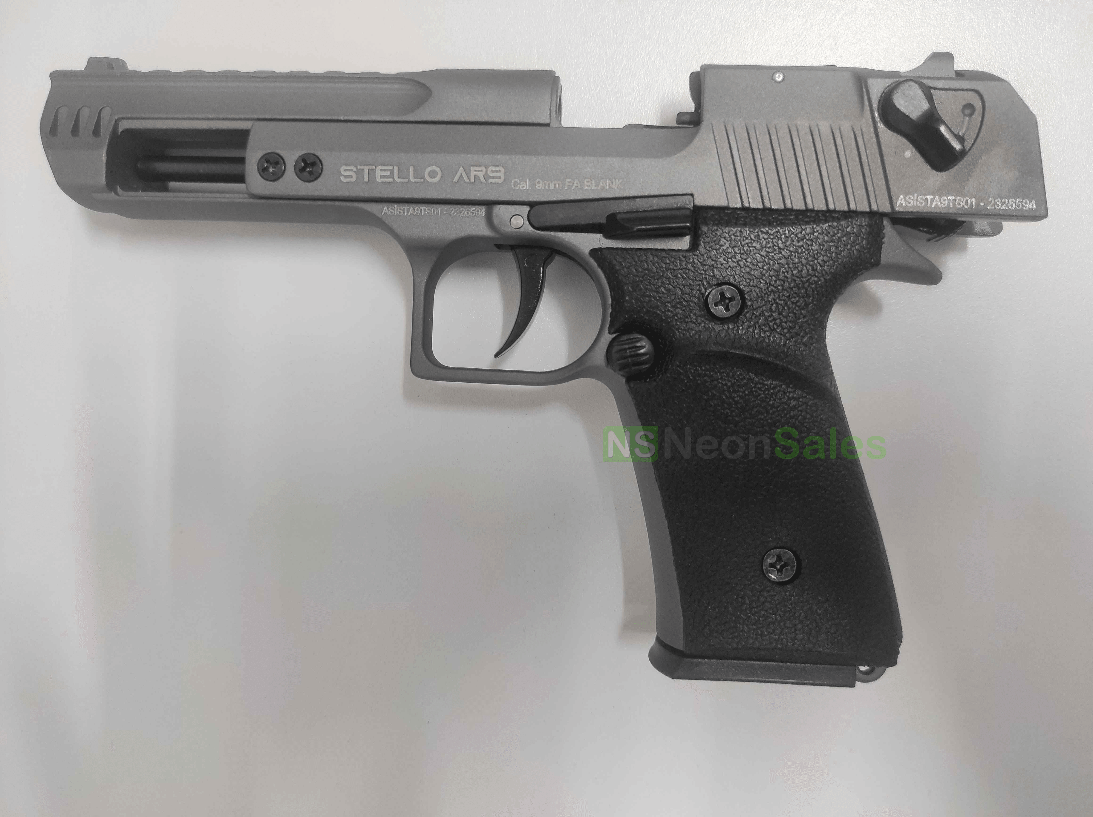 STELLO AR-9 BABY EAGLE BLANK GUN - FUME - NeonSales South Africa