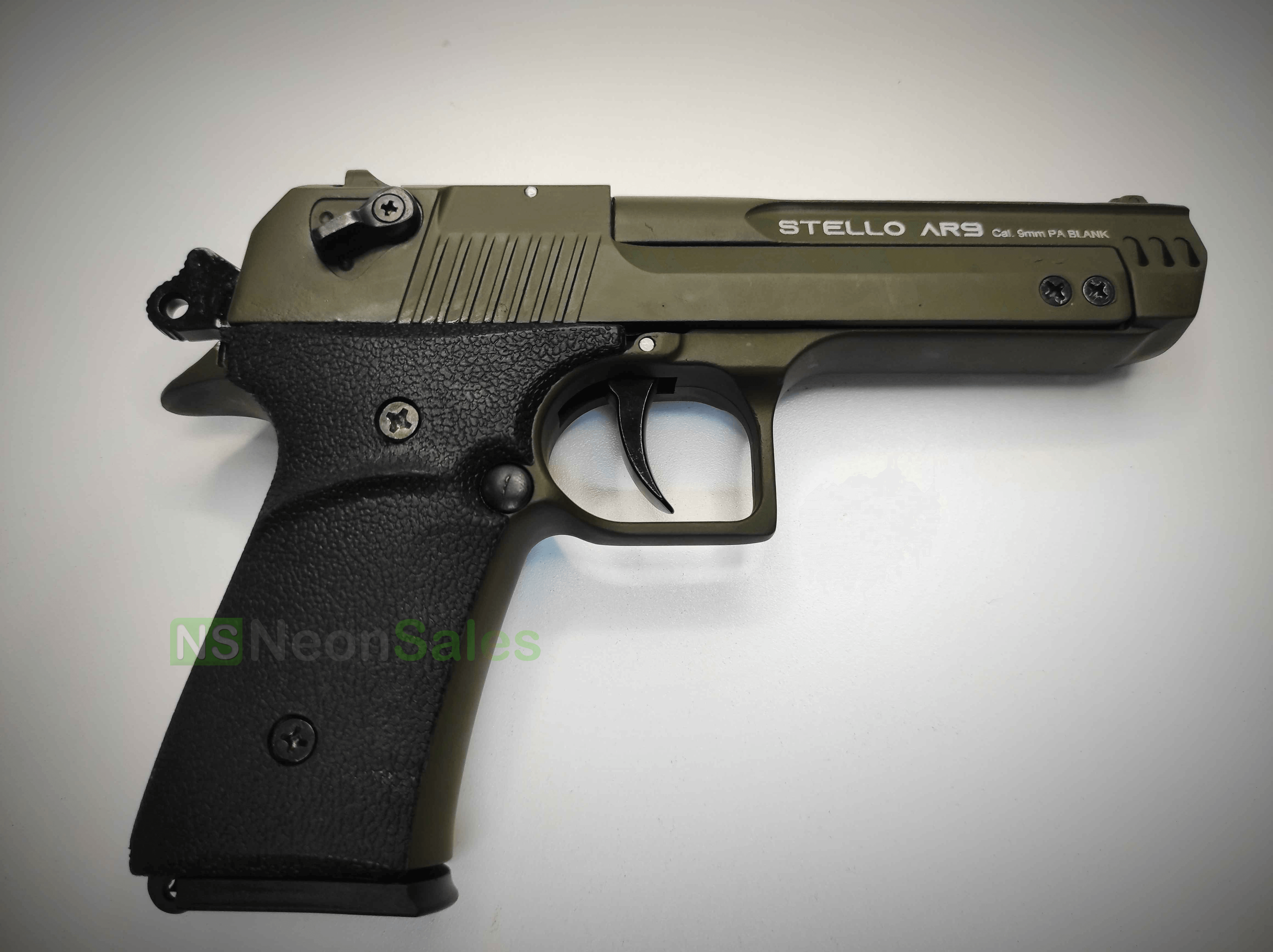 STELLO AR-9 BABY EAGLE BLANK GUN - OD - NeonSales {{ shop.shopifyCountryName }}