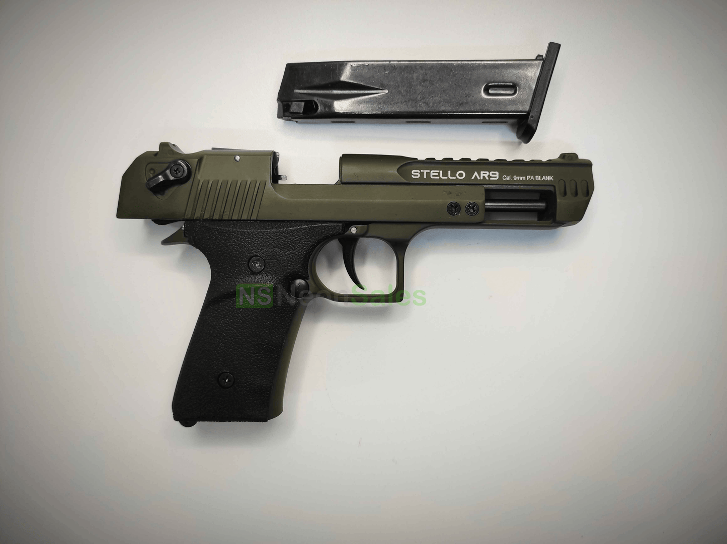 STELLO AR-9 BABY EAGLE BLANK GUN - OD - NeonSales {{ shop.shopifyCountryName }}