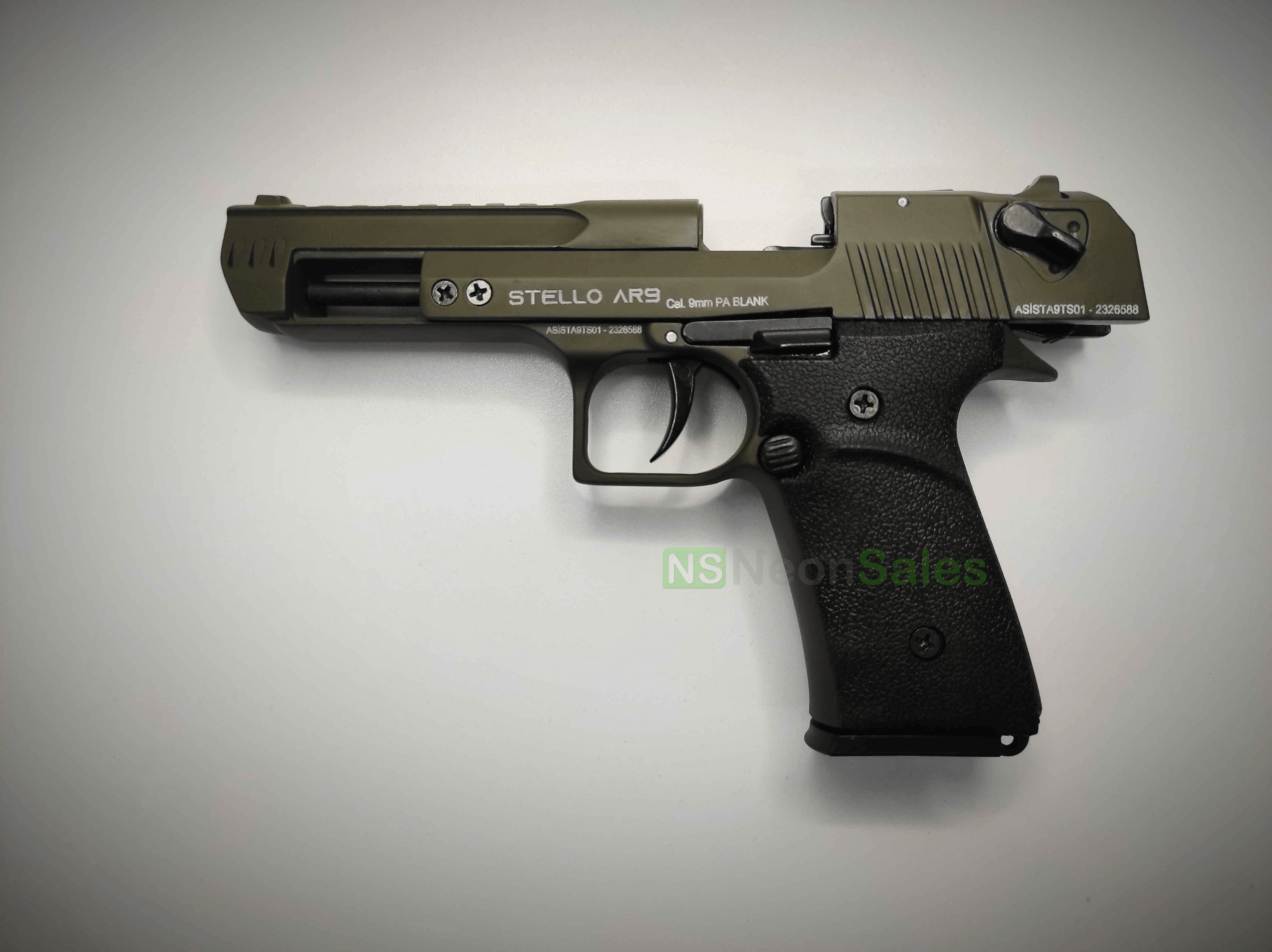 STELLO AR-9 BABY EAGLE BLANK GUN - OD - NeonSales South Africa