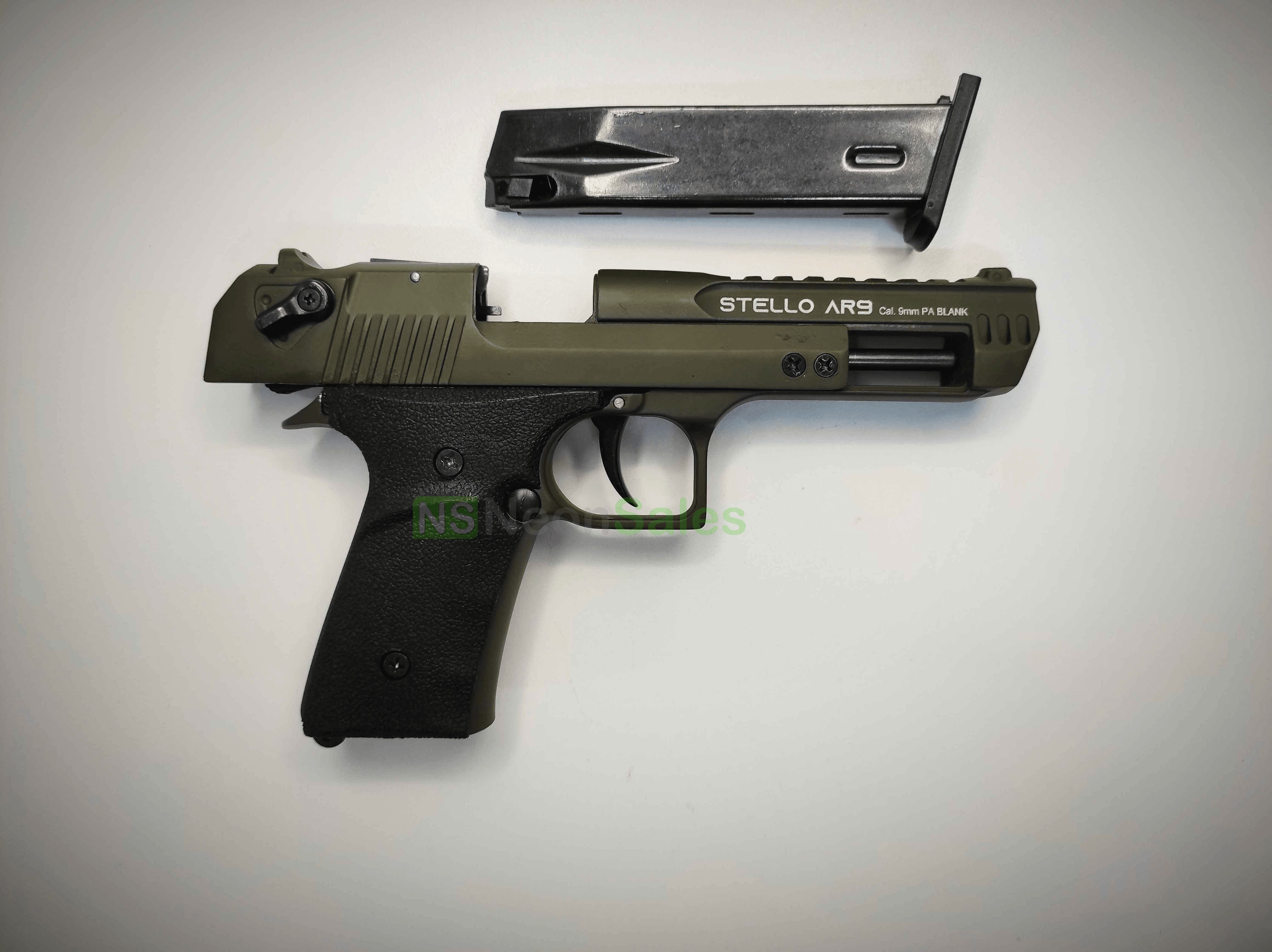 STELLO AR-9 BABY EAGLE BLANK GUN - OD - NeonSales South Africa