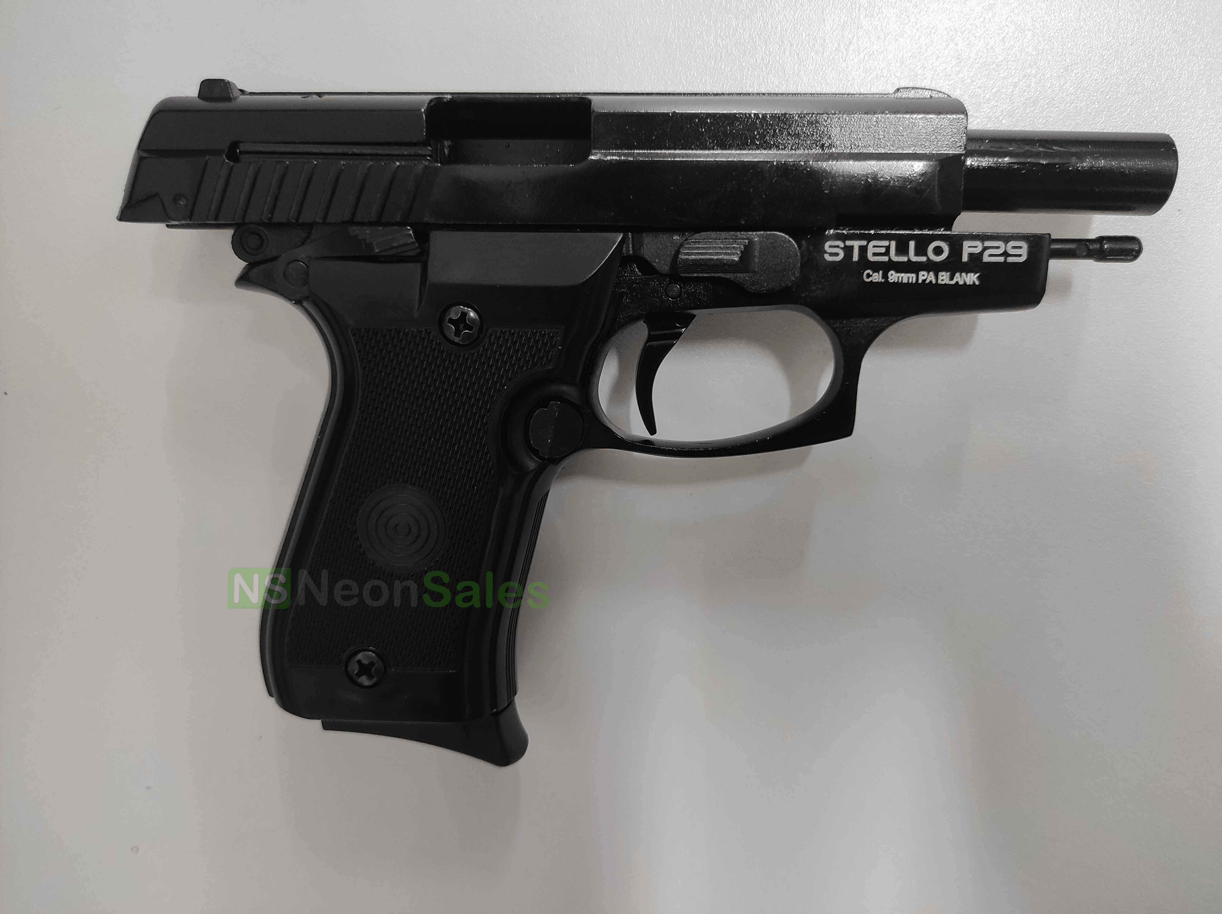 STELLO P29 BLANK GUN +10 BLANKS +HOLSTER + TEARGAS - NeonSales {{ shop.shopifyCountryName }}