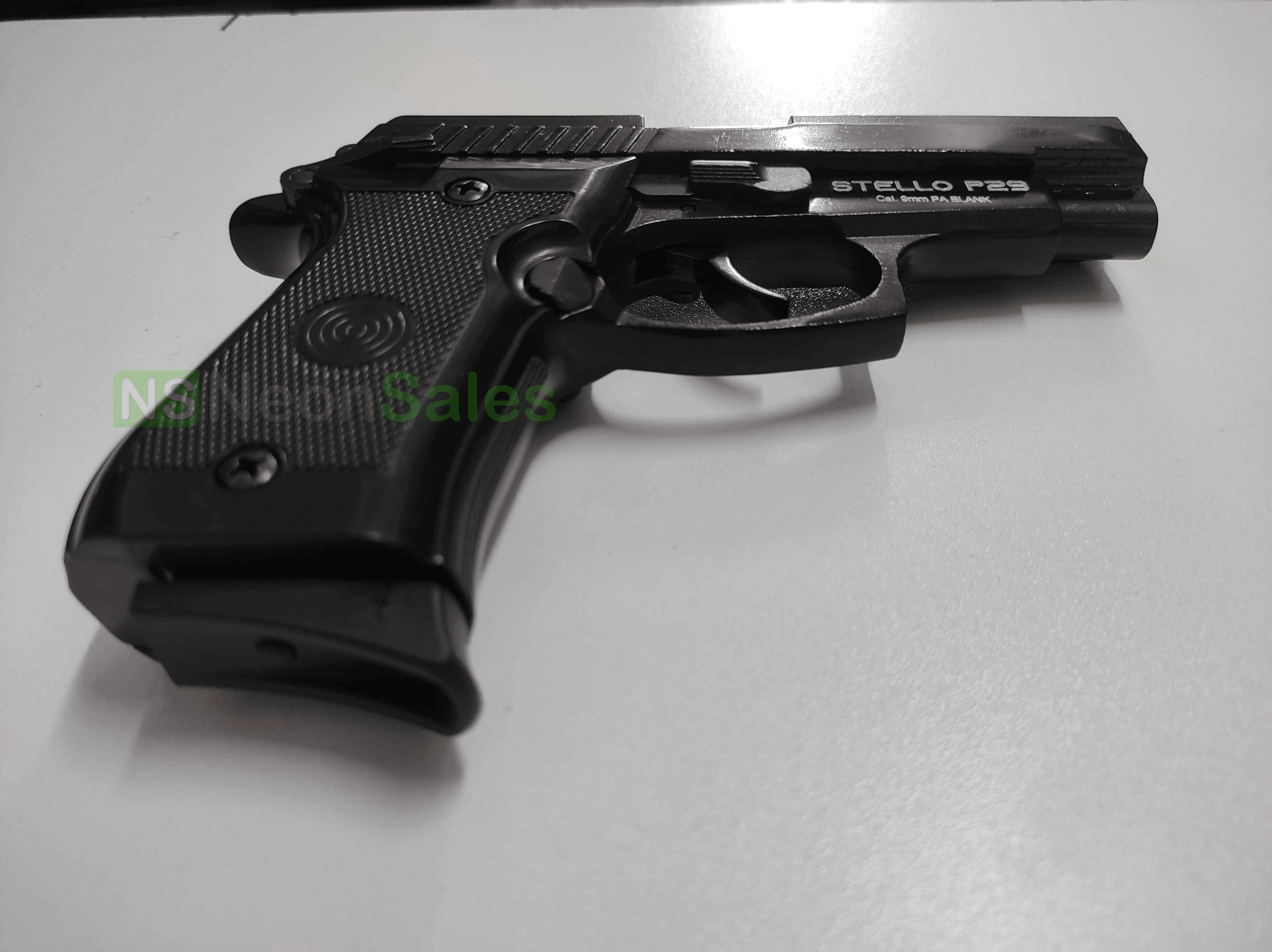 STELLO P29 BLANK GUN - BLACK - NeonSales South Africa