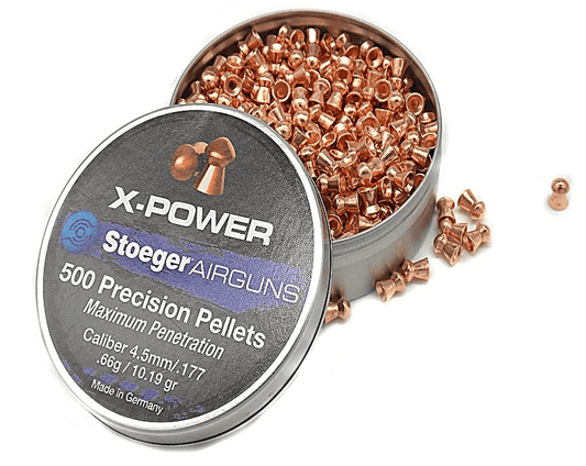 STOEGER X POWER 4.5MM PELLETS - 500'S - NeonSales {{ shop.shopifyCountryName }}