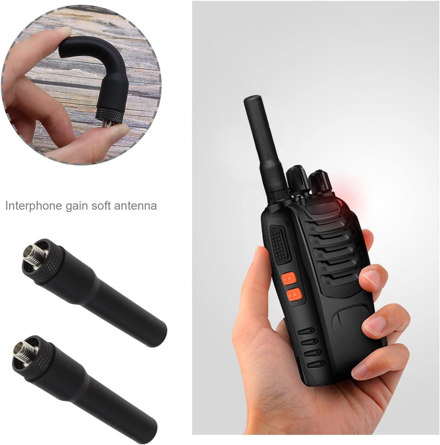 STUBBY RUBBER AERIAL, SMA-FEMALE (UHF) - SF20 - NeonSales {{ shop.shopifyCountryName }}