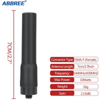 STUBBY RUBBER AERIAL, SMA-FEMALE (UHF) - SF20 - NeonSales {{ shop.shopifyCountryName }}