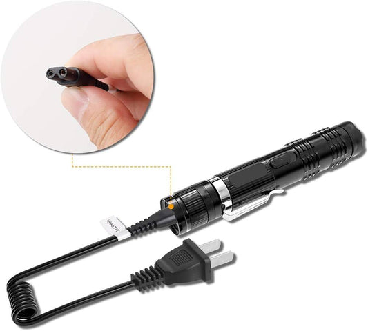 STUN GUN RECHARGE CABLE W/ TYPE C PLUG - 15CM - NeonSales {{ shop.shopifyCountryName }}