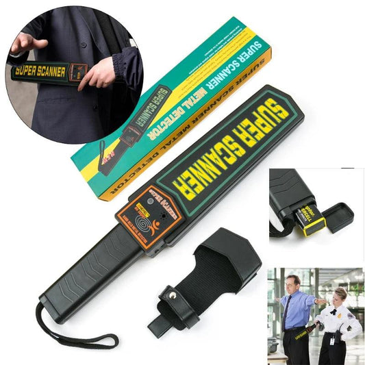 SUPER SCANNER HAND-HELD METAL DETECTOR - NeonSales {{ shop.shopifyCountryName }}