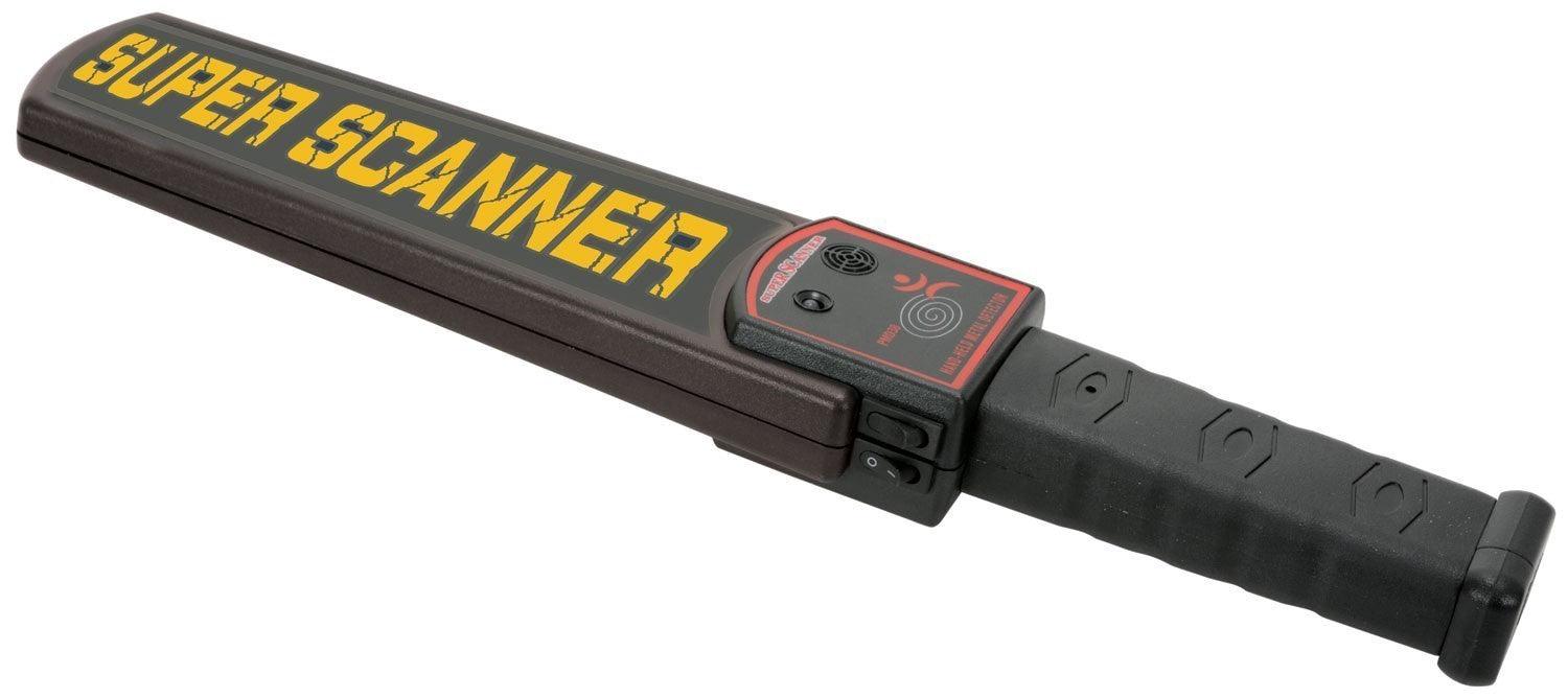 SUPER SCANNER HAND-HELD METAL DETECTOR - NeonSales South Africa