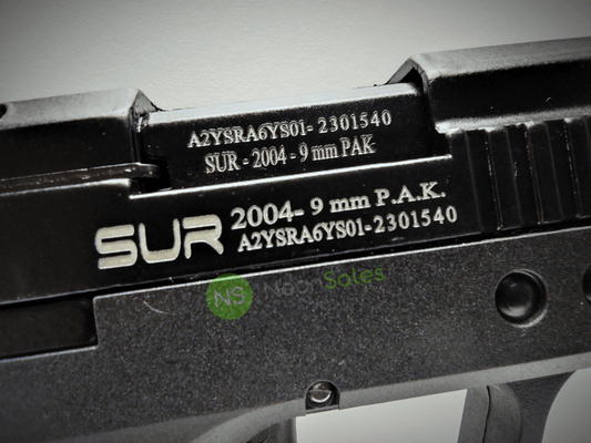 SUR ARMS 2004 BLANK GUN + 10 BLANKS - NeonSales {{ shop.shopifyCountryName }}